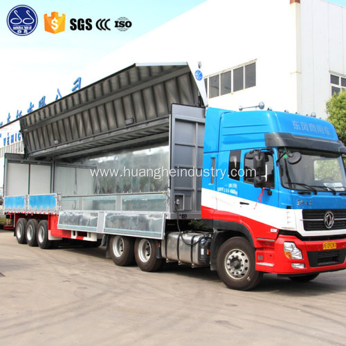 wing van body for truck